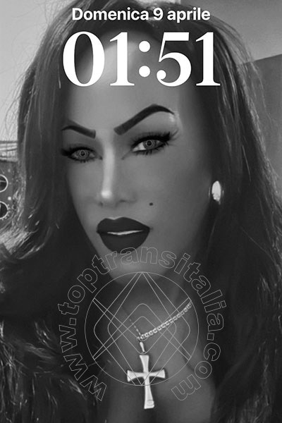 Foto selfie di Natalia Mel trans Gorizia