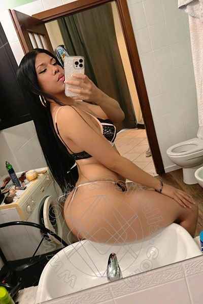 Foto selfie di Valeria Florez trans Novara
