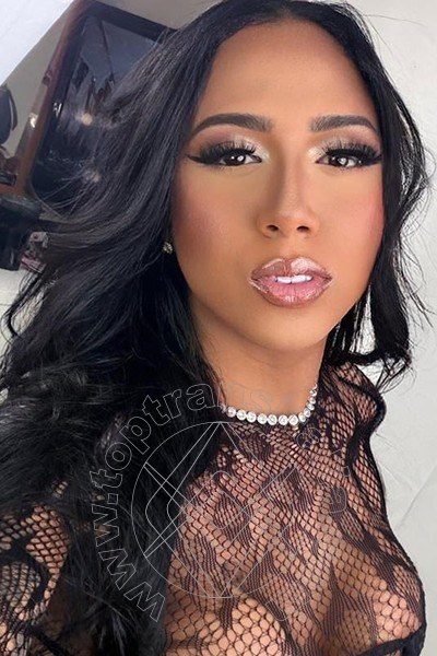 Foto selfie di Nathalie Pocahontas trans Grosseto