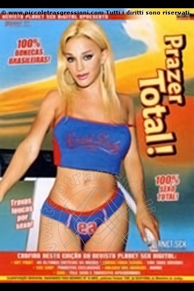 Foto frontale della copertina del film di Cinzia Pornostar trans Crotone